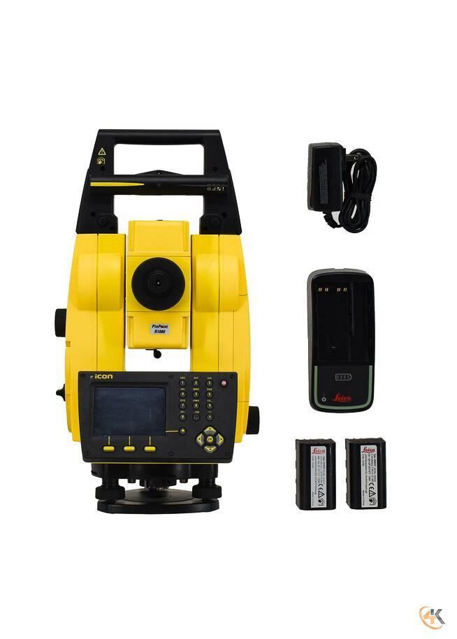 Leica ICR60 5" Robotic Construction Total Station Kit Andre komponenter