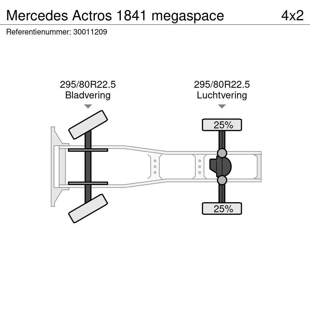 Mercedes-Benz Actros 1841 megaspace Trekkvogner