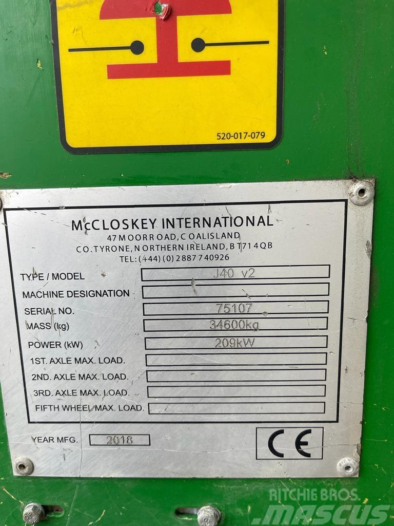 McCloskey J40 v2 Mobile knuseverk