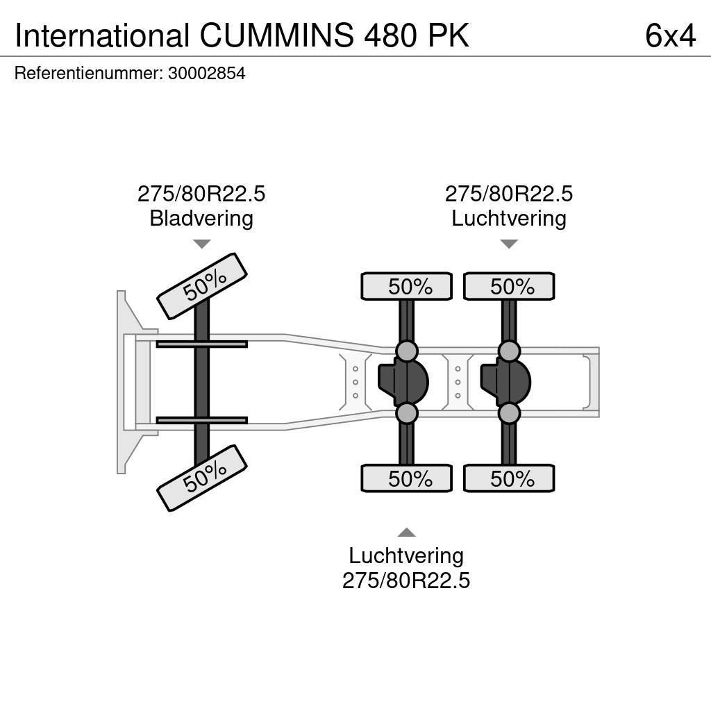 International CUMMINS 480 PK Trekkvogner