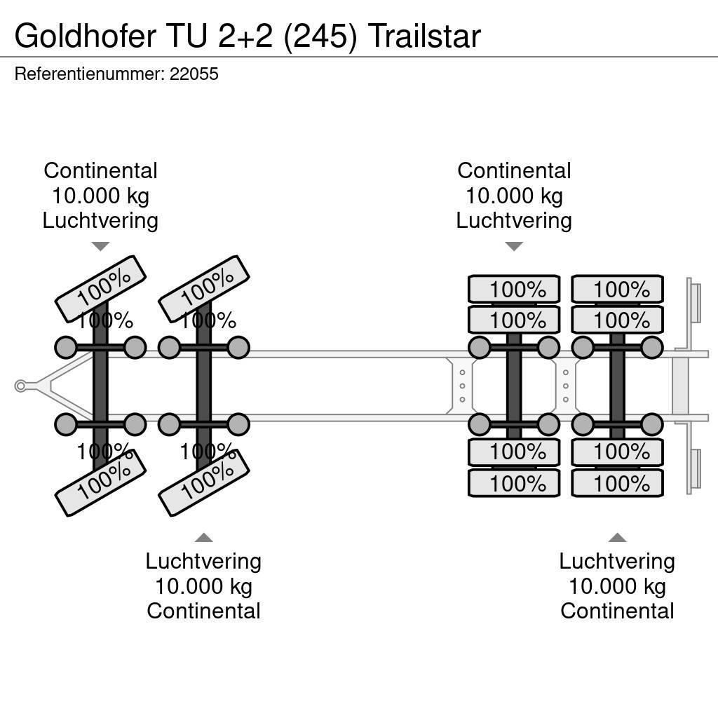 Goldhofer TU 2+2 (245) Trailstar Maskinhenger