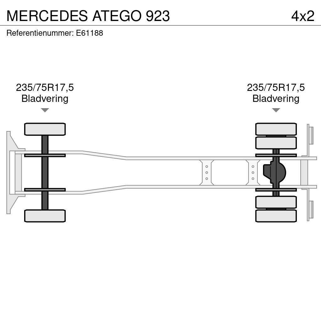 Mercedes-Benz ATEGO 923 Skapbiler