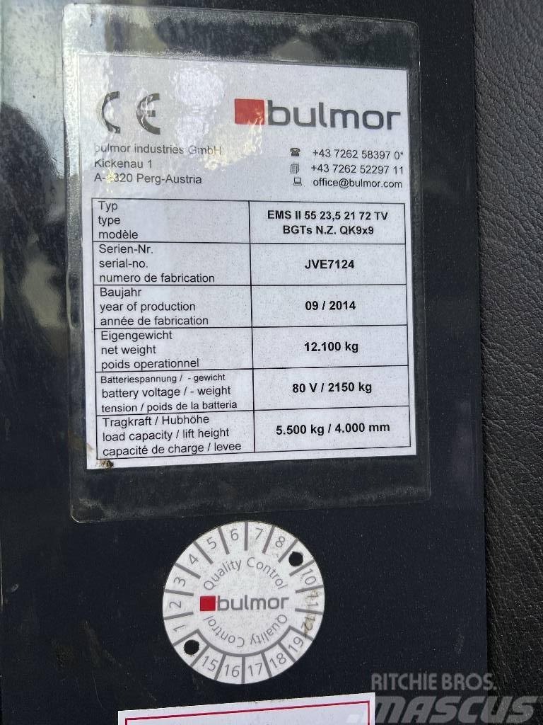 Bulmor EMS II 55.50/23,5-21/74 Mehrwege Stapler Sidelaster