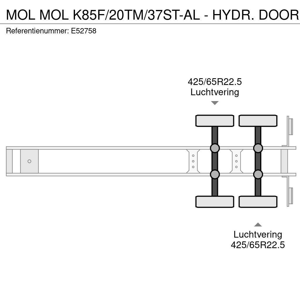 MOL K85F/20TM/37ST-AL - HYDR. DOOR Tippsemi