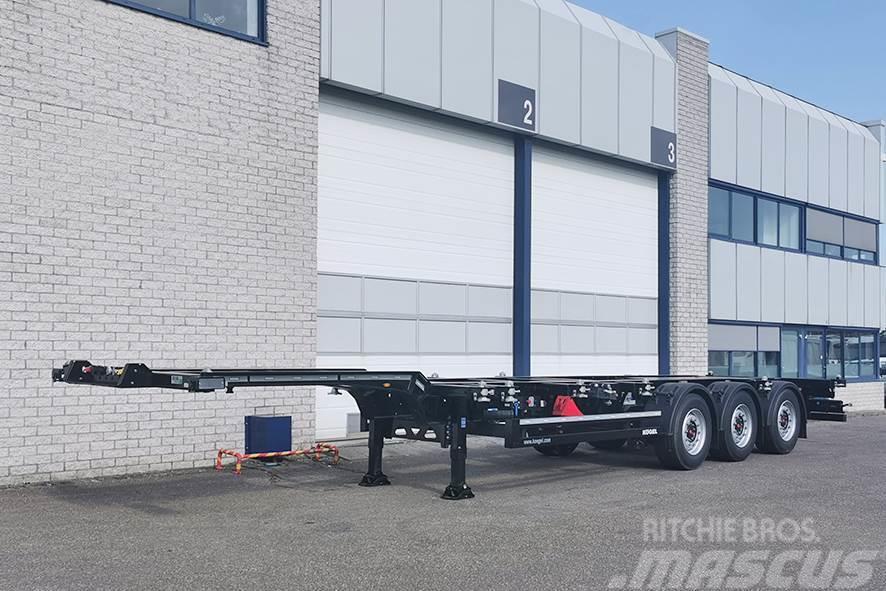 Kögel S24-2 SIMPLEX CONTAINER TRAILER (5 units) Containerchassis Semitrailere