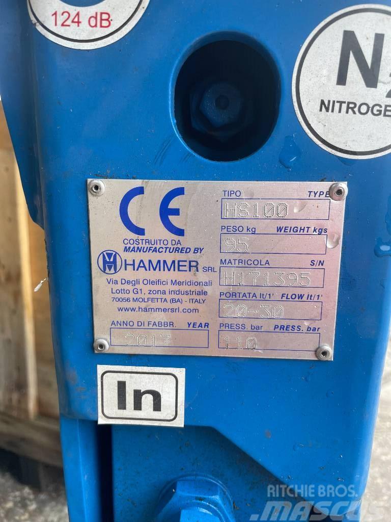 Hammer HS100 Hydraulic Breaker Hydrauliske hammere