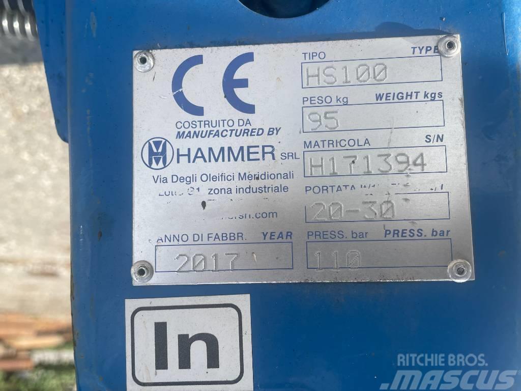 Hammer HS100 Hydraulic Breaker Skid steer Hydrauliske hammere