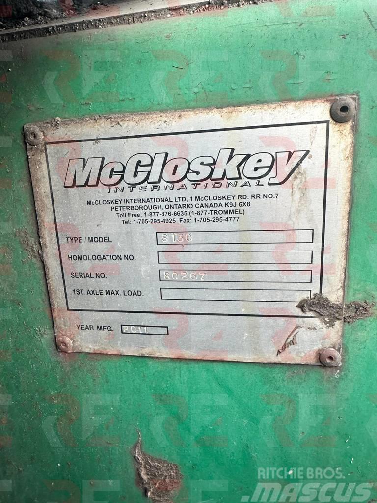 McCloskey S130 Mobile sikteverk