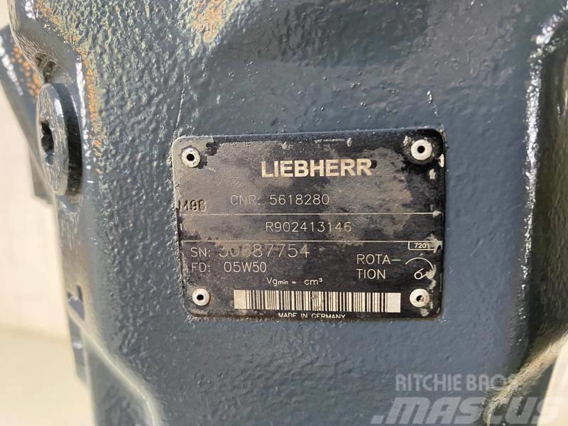 Liebherr R974B Litronic Fan Pump Hydraulikk
