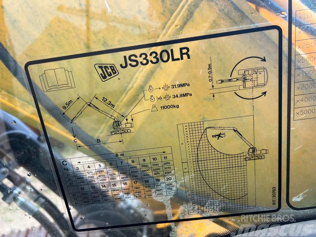 JCB Js 330 lr Gravemaskiner med lang bom