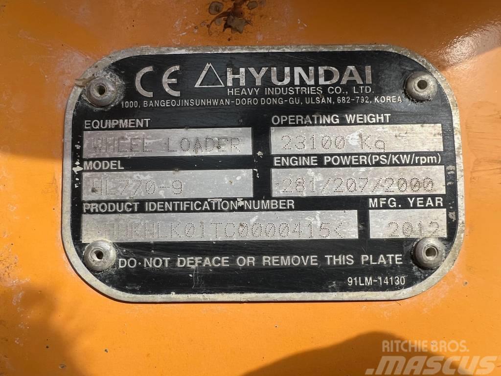Hyundai HL 770-9 Hjullastere