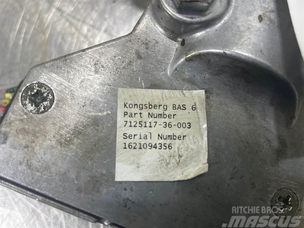 New Holland W110C-Case 7125117-Kongsberg BAS 6-Gas pedal Førerhus og Interiør