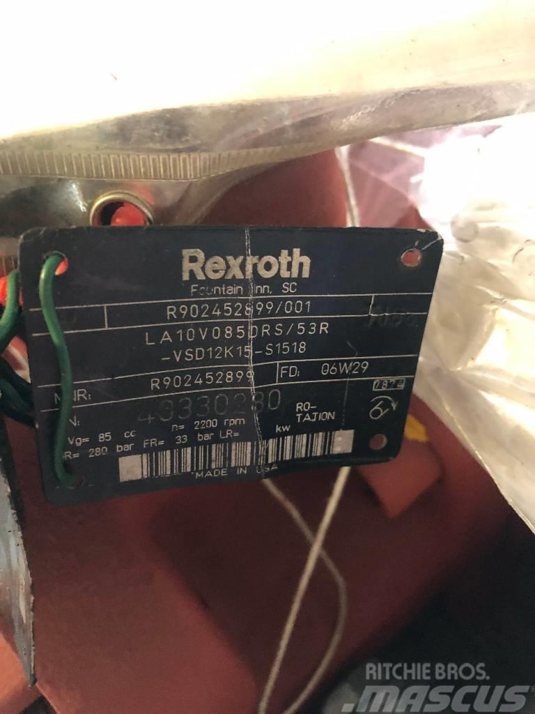 Rexroth LA10VO85DRS/53R-VSD12K15-1518  + LA10VO85DRS/53R Andre komponenter