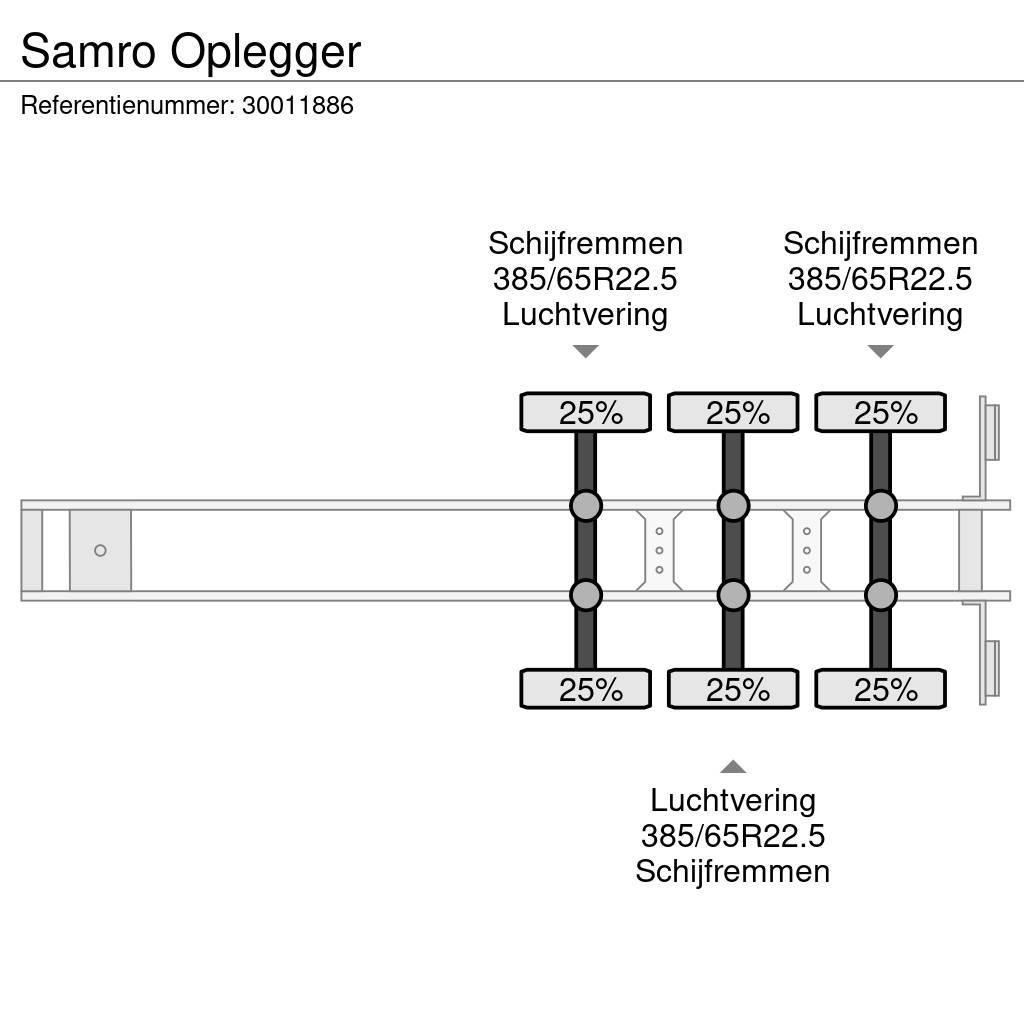 Samro Oplegger Gardintrailer