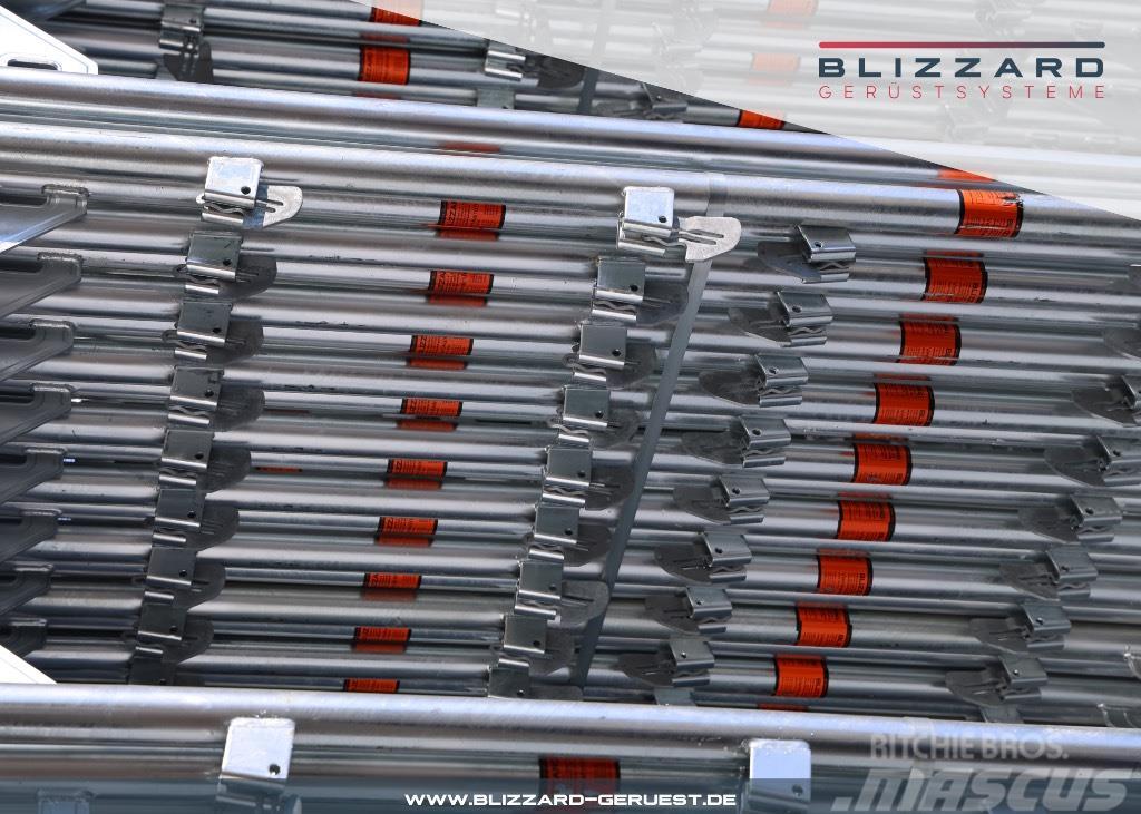 Blizzard S70 488 m² neues Gerüst aus Stahl + Aluböden Stillas