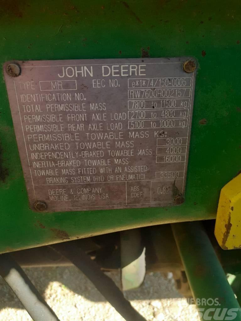 John Deere 7600 Traktorer