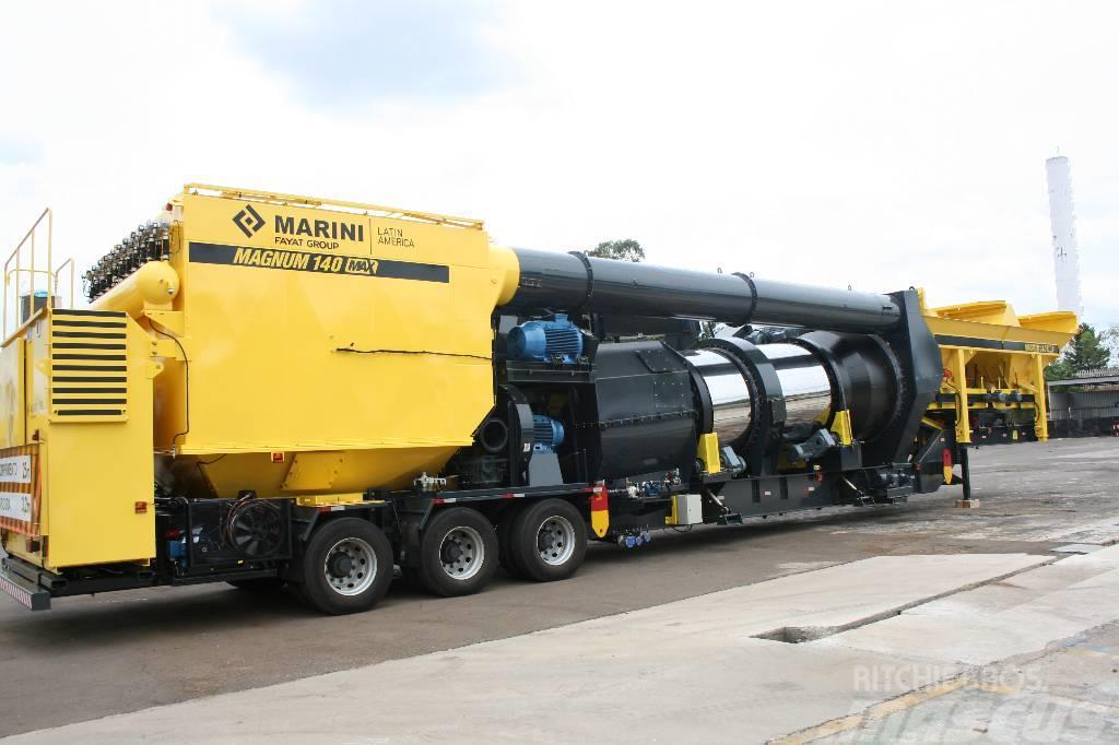 Marini Magnum 140 * mobile asphalt plant Asfaltverk