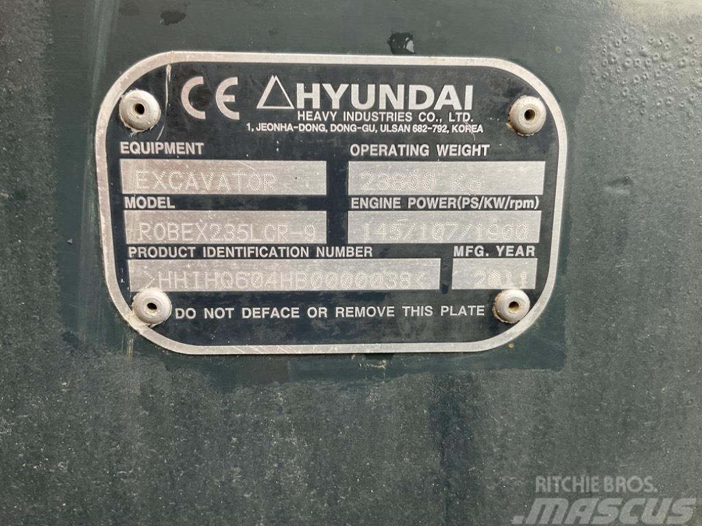 Hyundai 235 LCR-9 Beltegraver