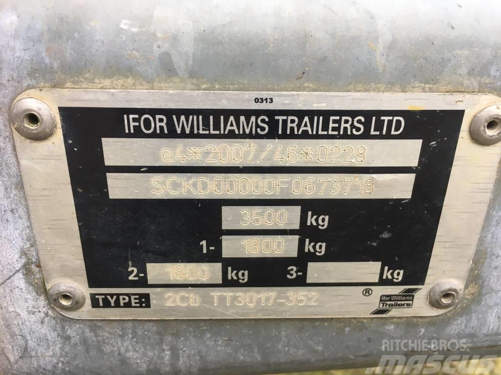 Ifor Williams TT3017 Tipper Trailer Tipphengere