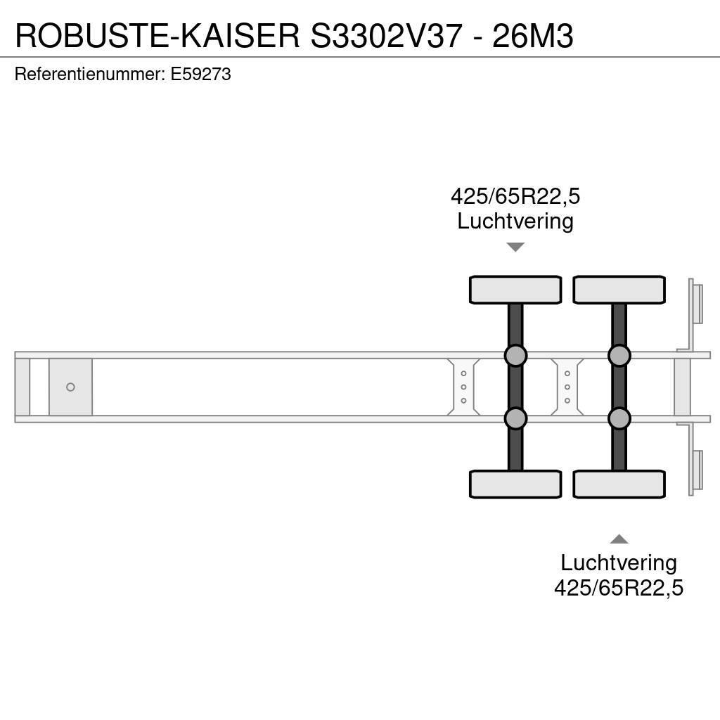  Robuste-Kaiser S3302V37 - 26M3 Tippsemi