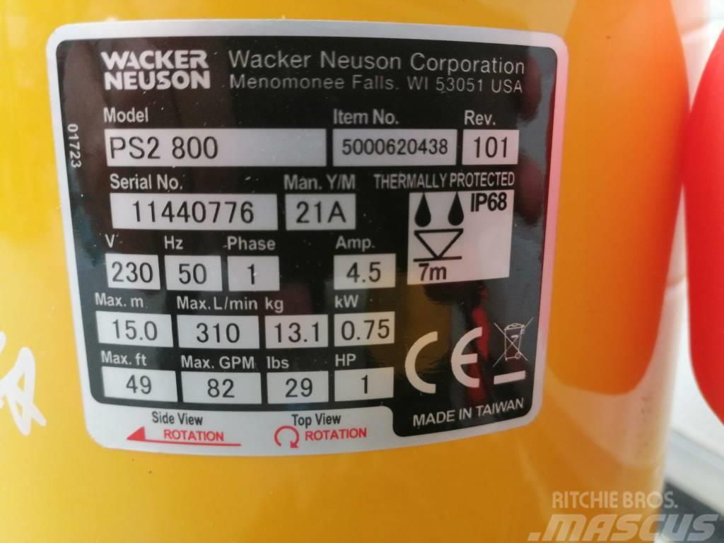 Wacker Neuson PS2800 Vannpumper