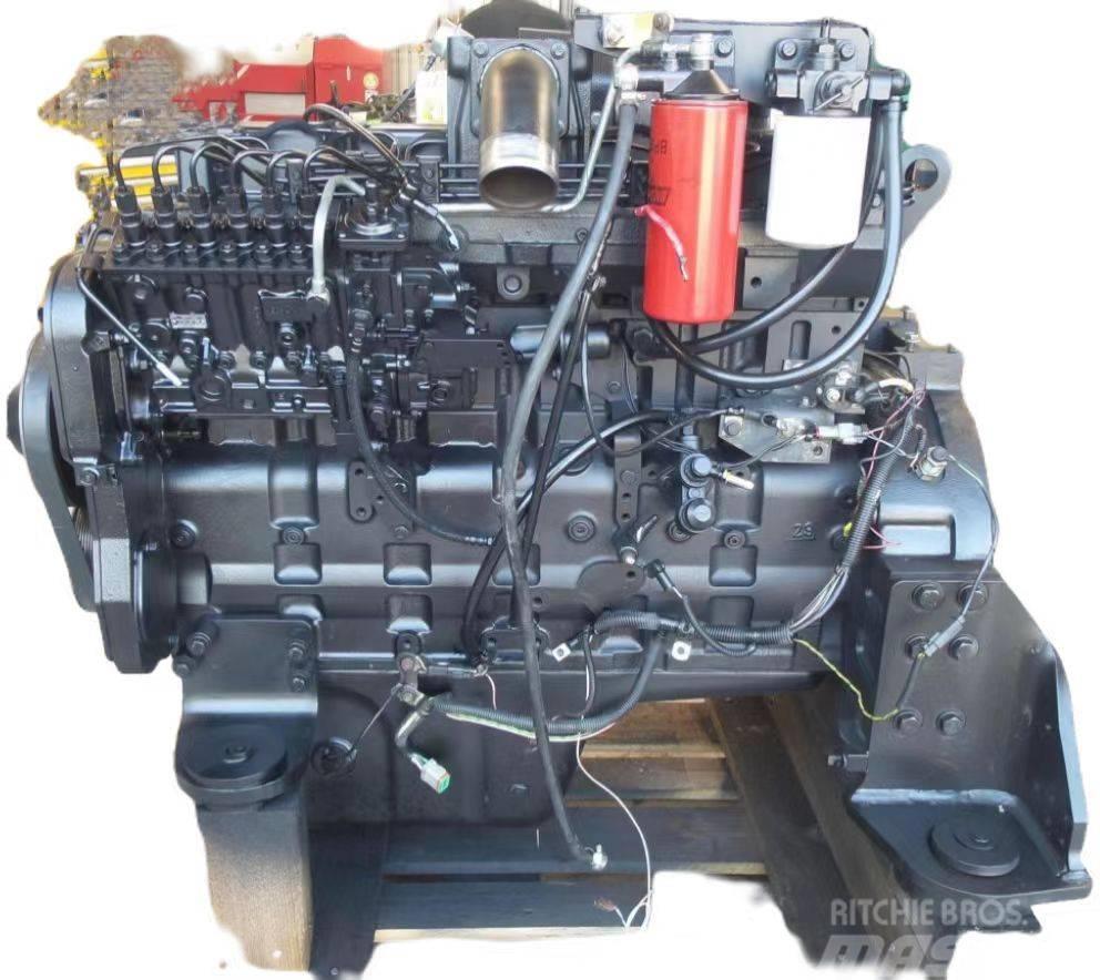 Komatsu Original Electric Ignition Diesel Engine 6D125 Diesel Generatorer
