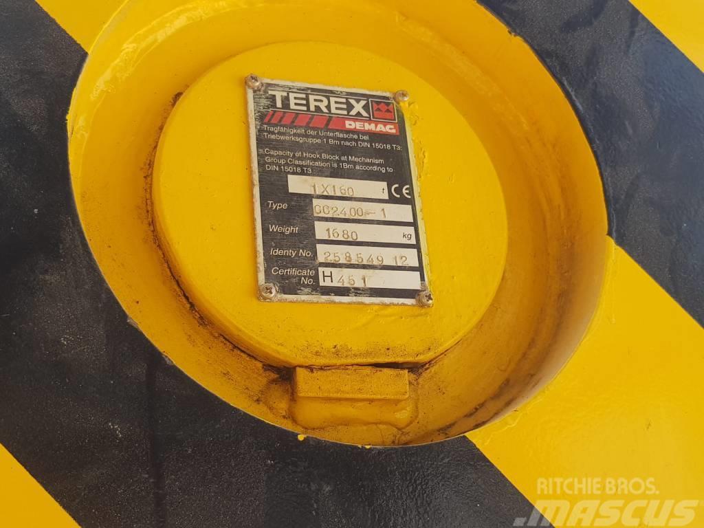 Terex Demag CC2400-1 Beltegående Kran