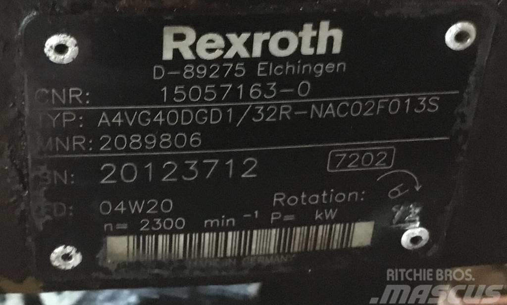 Rexroth A4VG40R Hydraulikk