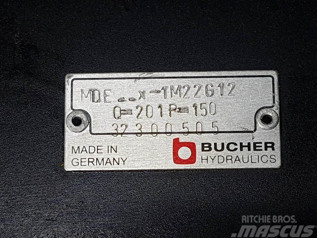 Bucher Hydraulics MQE**x - 1M22G12 - CITYCAT 5000 - Valve Hydraulikk