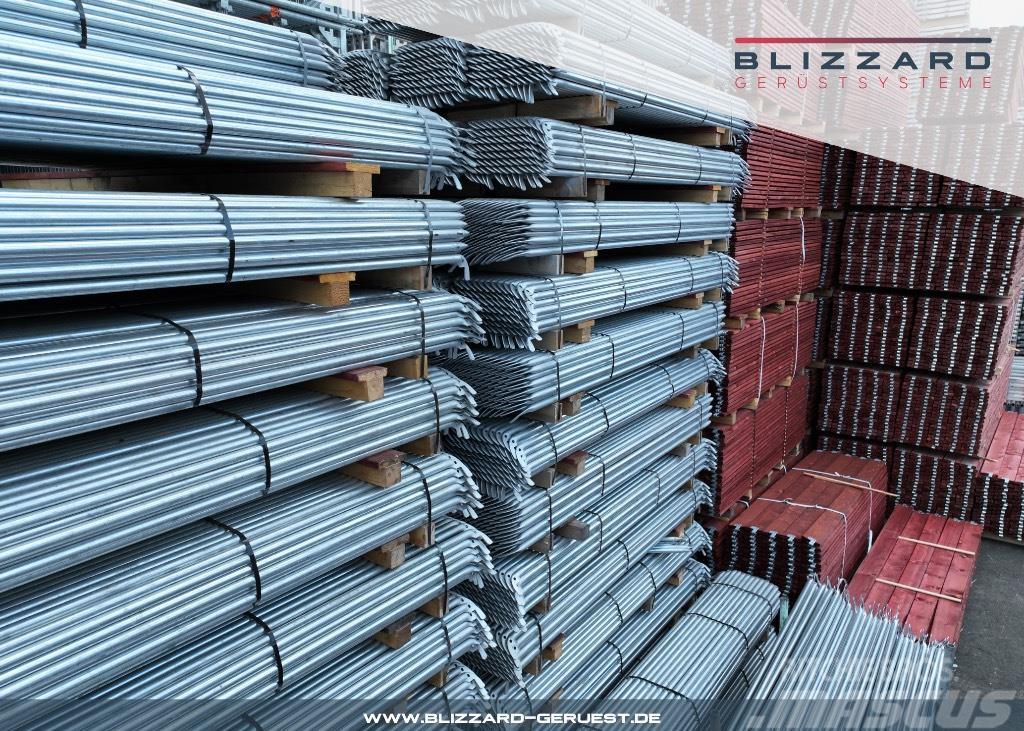 Blizzard Gerüstsysteme 81,04 m² Stahlgerüst mit Stahlböden Stillas