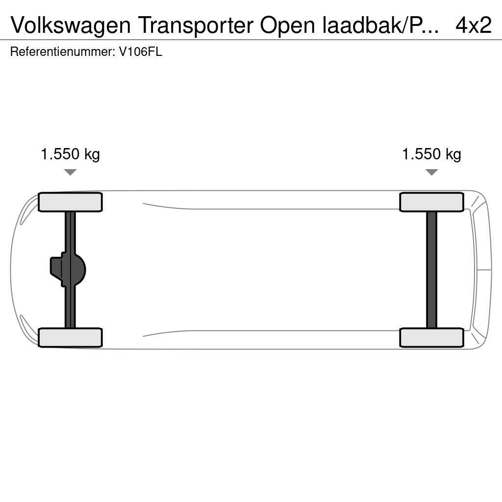 Volkswagen Transporter Open laadbak/PICK-UP!! 1ste eigenaar! Pickup/planbiler