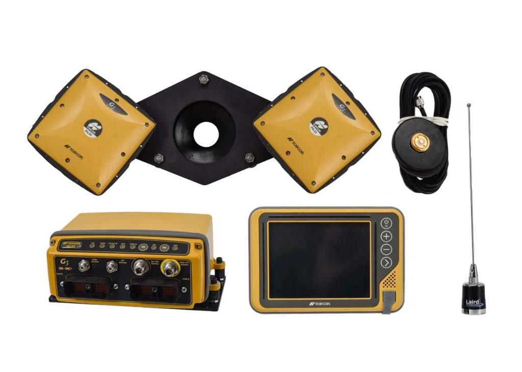 Topcon 3D-MC Machine Control Grader Autos GPS Kit w/ Dual Andre komponenter
