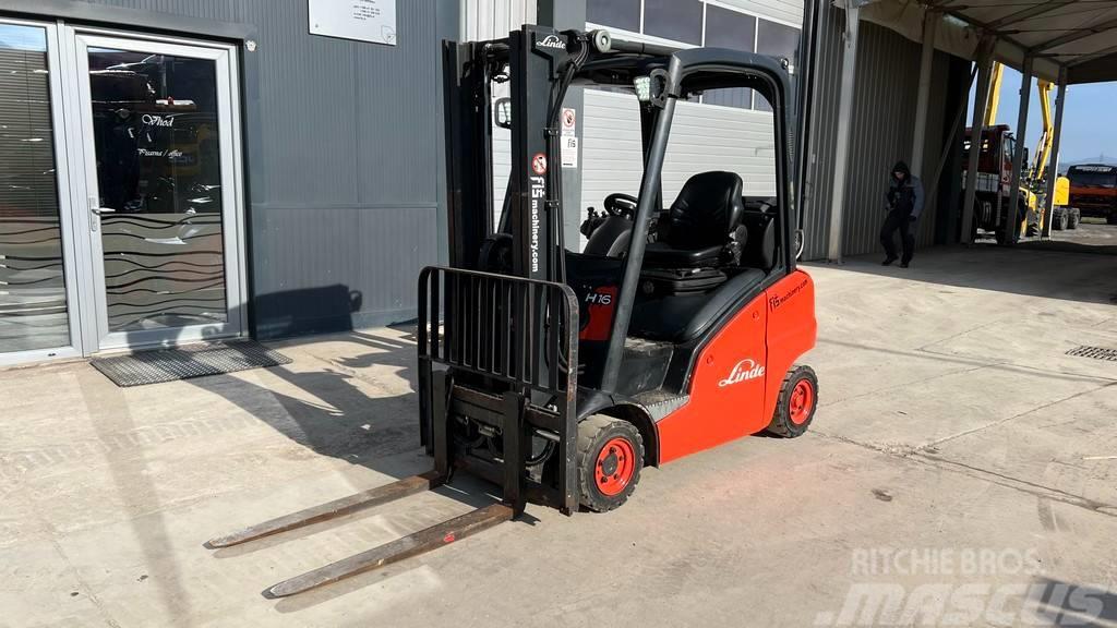 Linde H16L - 2007 YEAR - 11315 HOURS Propan trucker