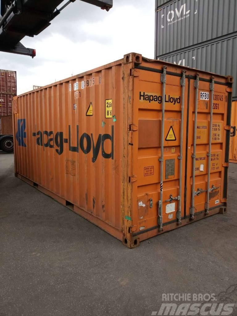  20' Lagercontainer/Seecontainer mit Lüftungsgitter Lagercontainere