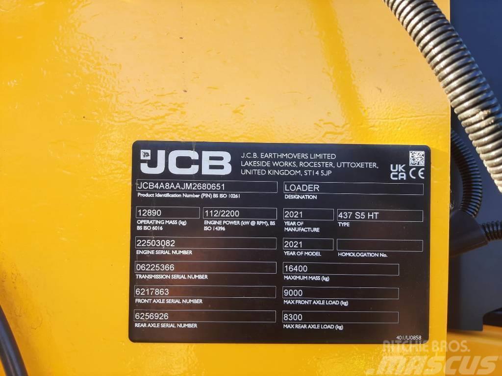 JCB 437 S5 HT Hjullastere