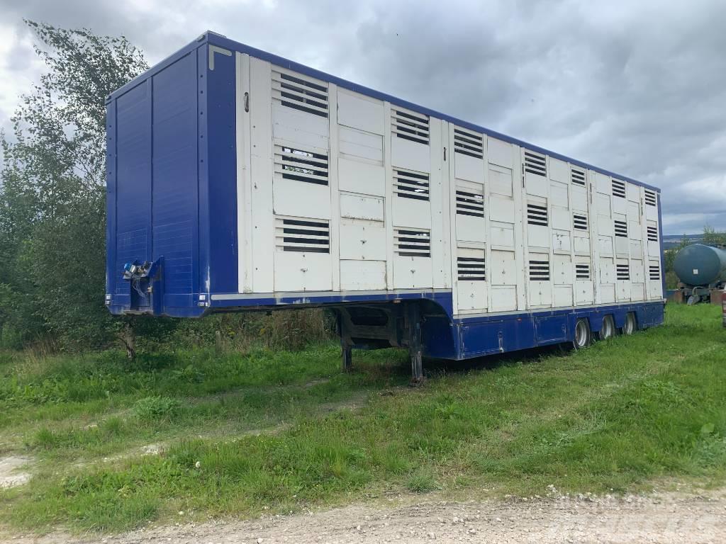  kastpol Livestock Trailer Dyretransport semi-trailer