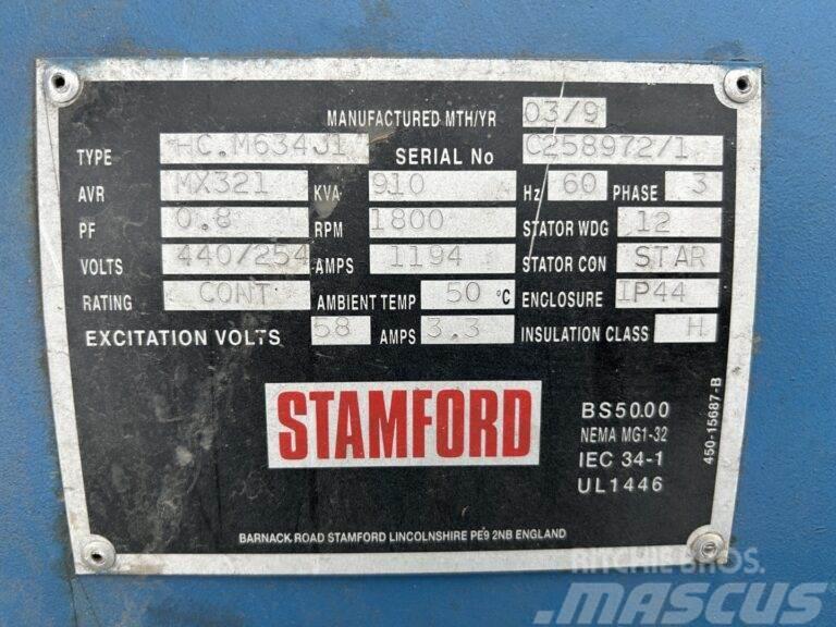 Stamford HC.M634J1 - Unused - 910 kVa Andre Generatorer