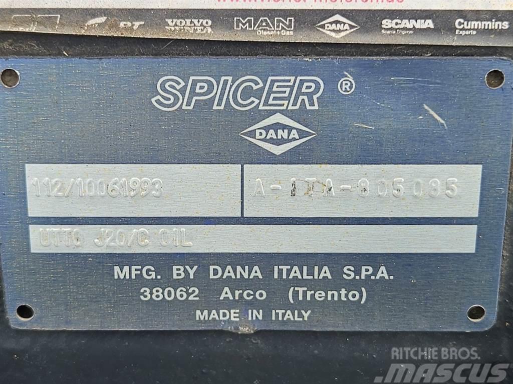 Spicer Dana 112/10061993 - Axle/Achse/As Aksler