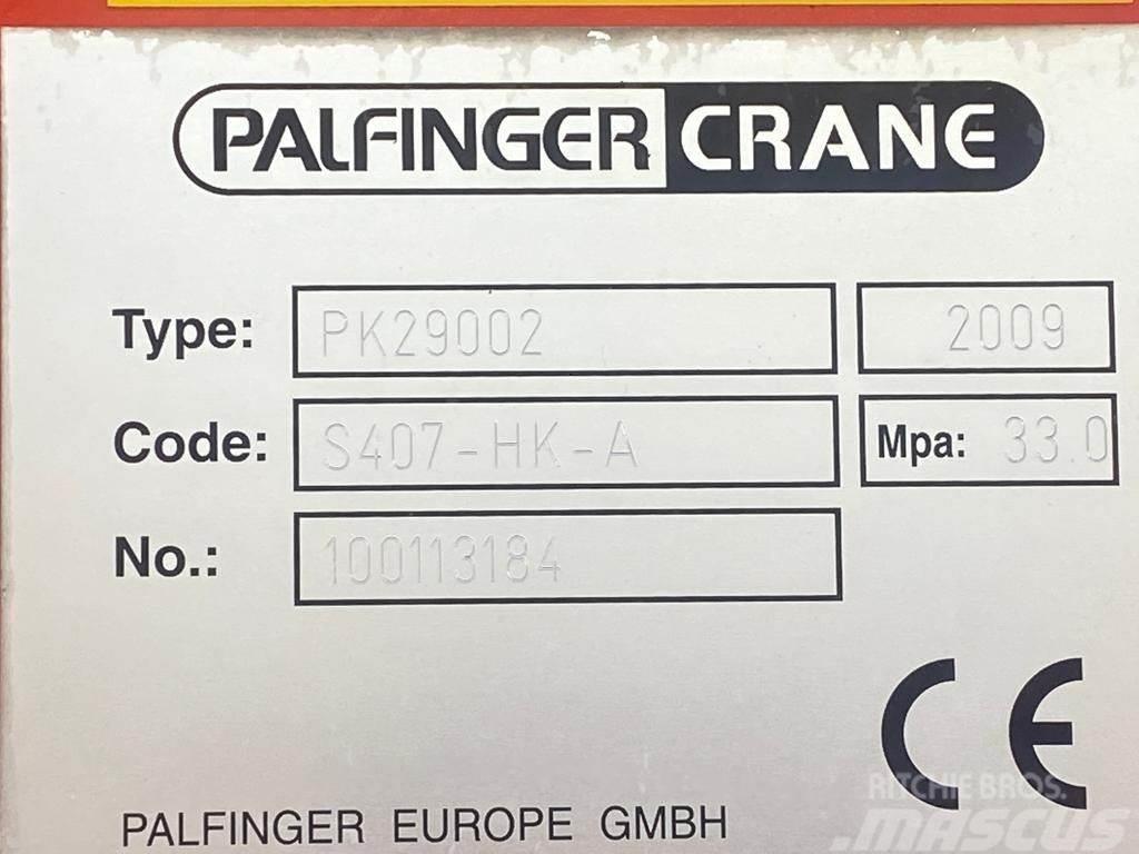 Palfinger PK29002 + REMOTE + 4X OUTRIGGER PK29002 Stykkgods kraner