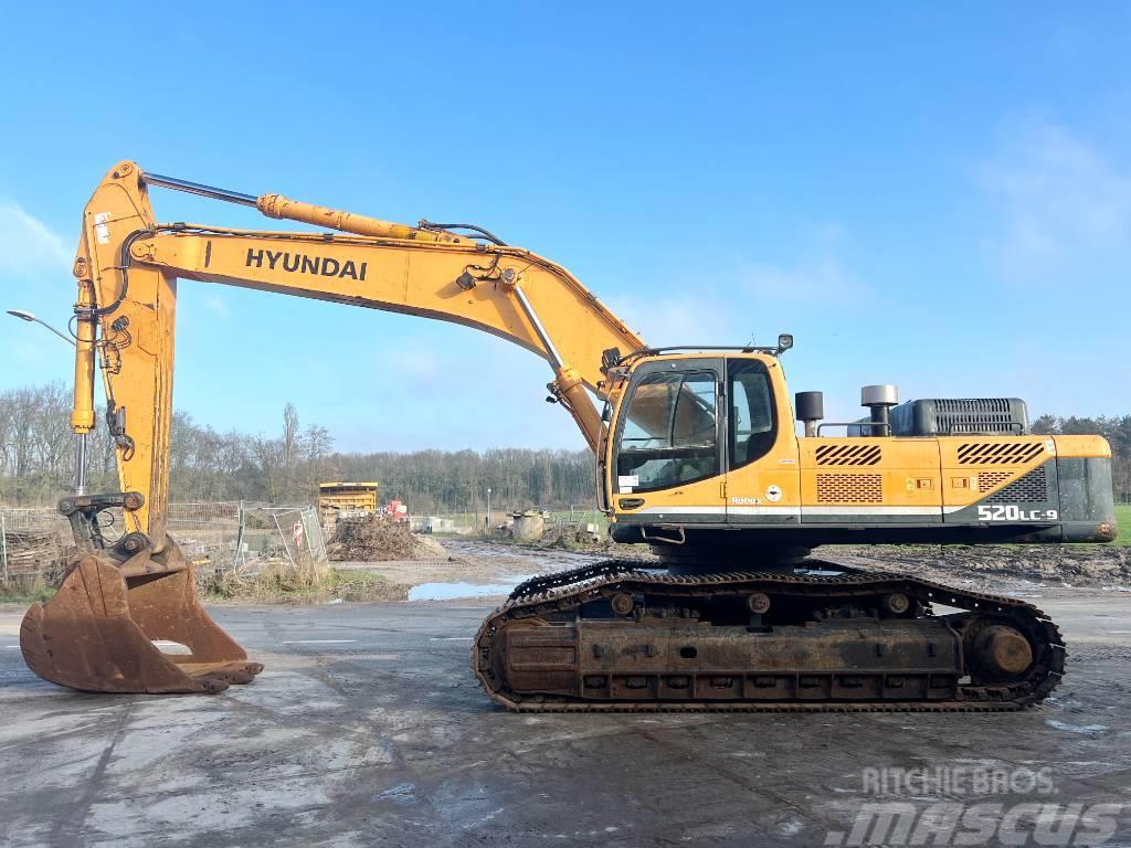 Hyundai R520LC-9 Good Working Condition / CE Beltegraver