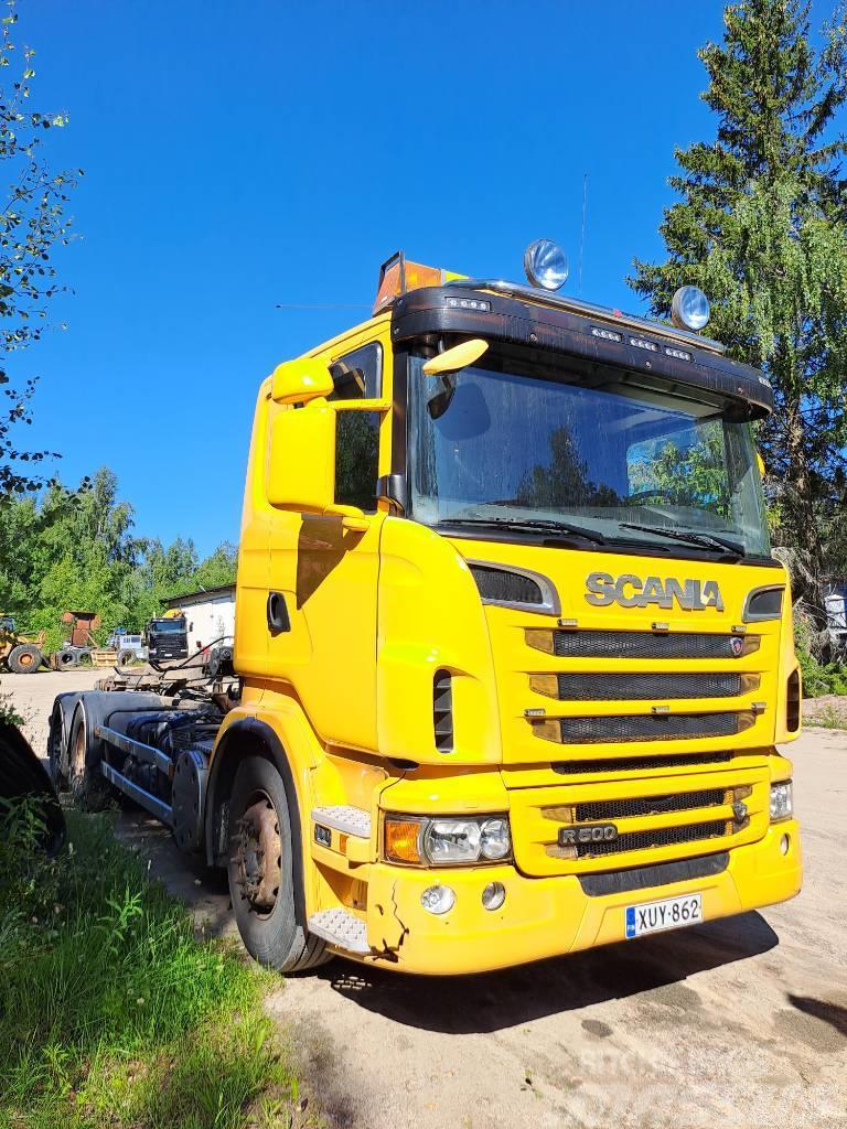 Scania R500 6x2 Kabelløft lastebiler