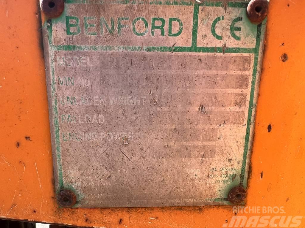 Benford 6000 PS 6T dömper Rammestyrte Dumpere