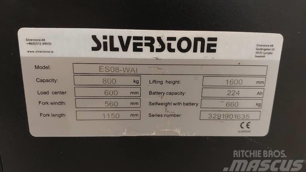 Silverstone ledestabler med initialløft 1,6 m løftehøyde Ledestablere