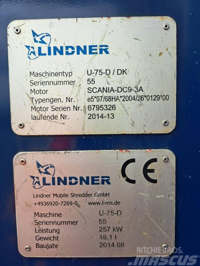 Lindner U75D Avfallsknusere