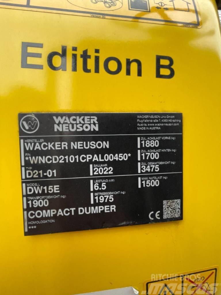 Wacker Neuson DW15e Mini dumpere