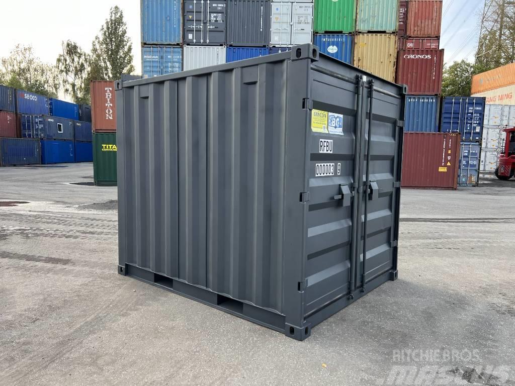  10' DV Materialcontainer Stahlfußboden, LockBox Lagercontainere