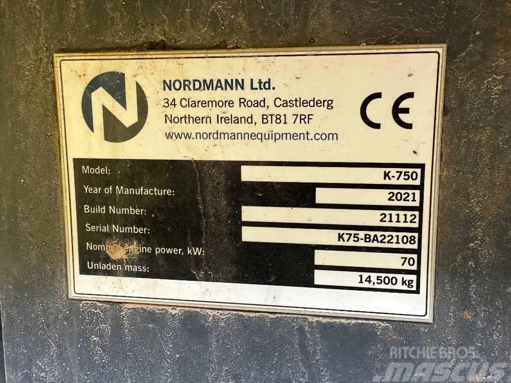  Nordmann  K 750 Backenbrecher Mobile knuseverk