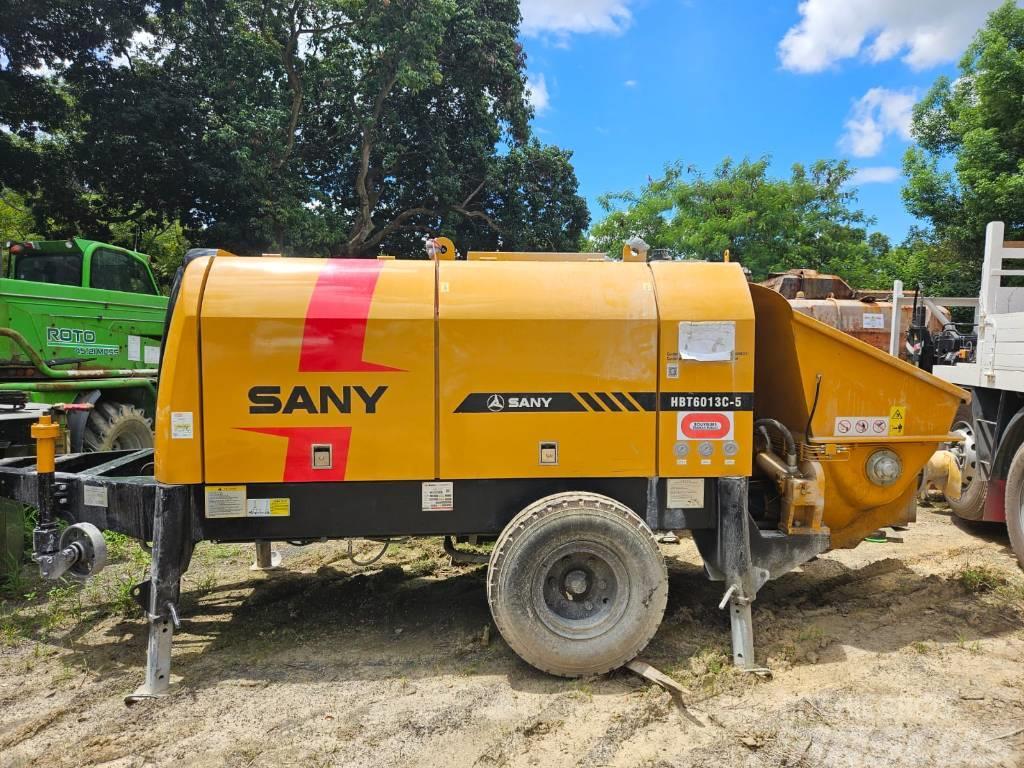 Sany Stationary Concrete Pump HBT6013C-5 Betongpumpe biler