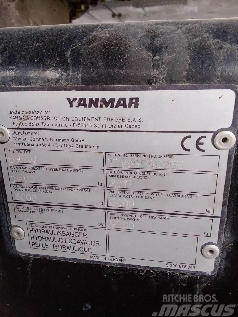 Yanmar B95W Hjulgravere