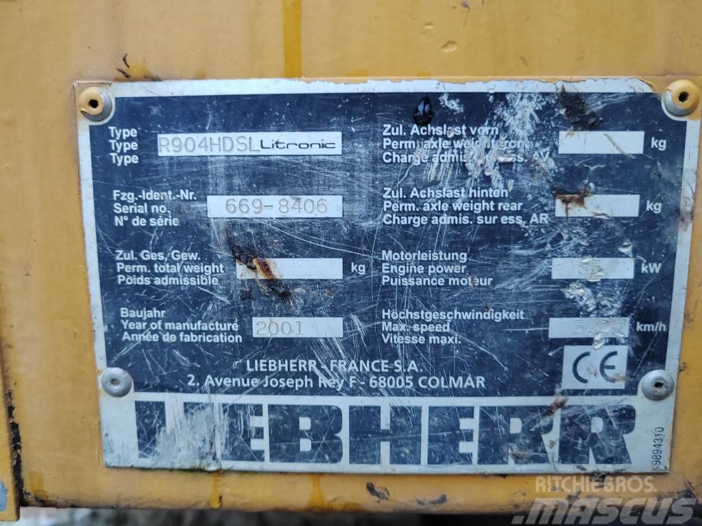 Liebherr R 904 HDSL Litronic Beltegraver
